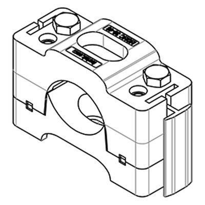 Modułowy zacisk kablowy MSMC 30-46 Set B - rysunek