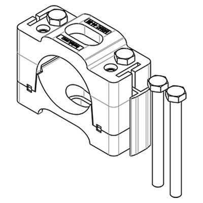 Modułowy zacisk kablowy MSMC 44-55 Set A - rysunek