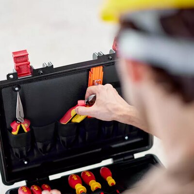 Walizka narzędziowa Basic L electric, 47312 - dodatkowe