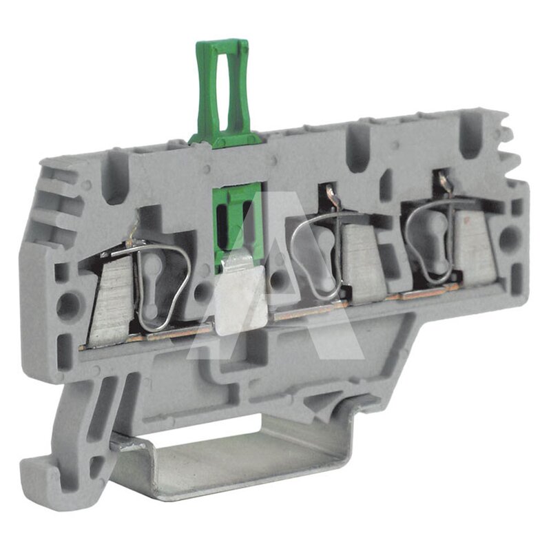 Złącze sprężynowe 2,5 mm², HMM.2/1+2/S/GR