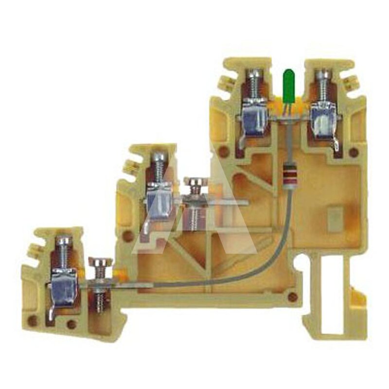 Złącze śrubowe 2,5 mm², TLS.2/U