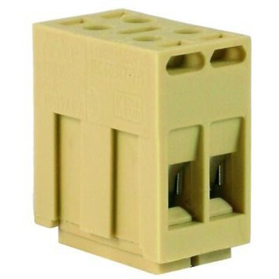 Złącze śrubowe 4 mm² modułowe, 2-polowe, BPL/R