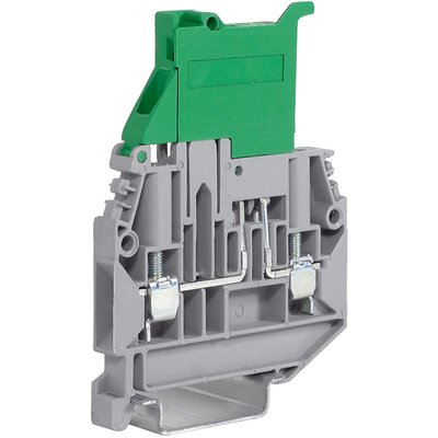Złącze śrubowe 4 mm², bezpiecznikowe z sygnalizacją, CBF.4/C230/GR