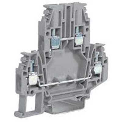 Złącze śrubowe 4 mm², 2-piętrowe, DBC.4/GR