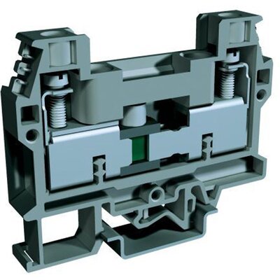 Złącze śrubowe 10 mm², testowo-pomiarowe, SCB.10/GR