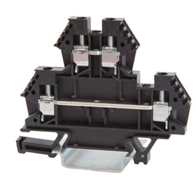 Złącze śrubowe 4 mm², 43550BK