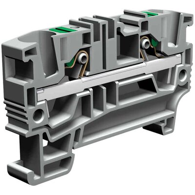 Złącze push-in 6 mm², pojedyncze, szare, EFC.6/GR