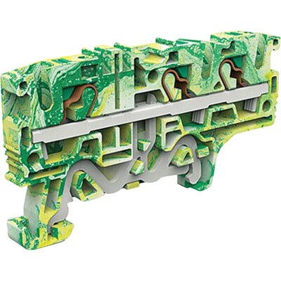 Złącze push-in 4 mm², 3-przewodowe, PE, zielono-żółte, EFCE.4/1+2
