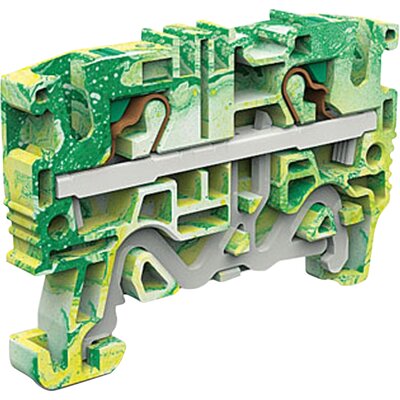 Złącze push-in 4 mm², pojedyncze, PE, zielono-żółte, EFCE.4
