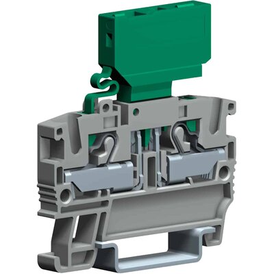 Złącze push-in 4mm2, bezpiecznikowe, szare, CPFE.4+EFS.4/GR