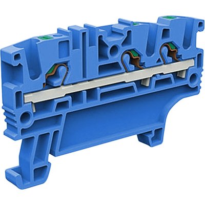 Złącze push-in 2,5 mm², 3-przewodowe, niebieskie, EFC.2/1+2BL