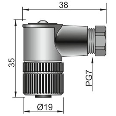 Złącze, COC000001 - schemat 1