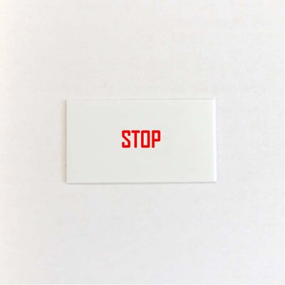 Etykieta STOP, PTA14