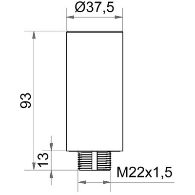 Kolumna sygnalizacyjna (akcesoria montażowe), 96069802 - schemat