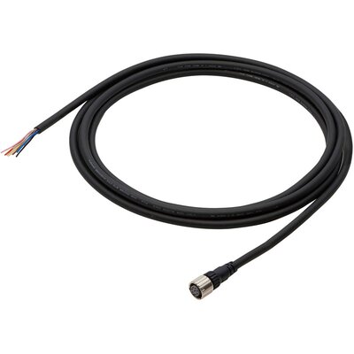 Kabel ekranowany z wtyczką M12 (8-polowa), do odbiornika F3SG-R Advanced, 3 m, F39-JG3A-D
