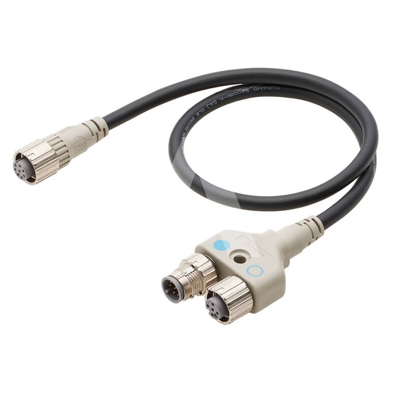 Złącze M12 Y do serii F3SG-R_SR, 0,5 m, F39-GCNY2