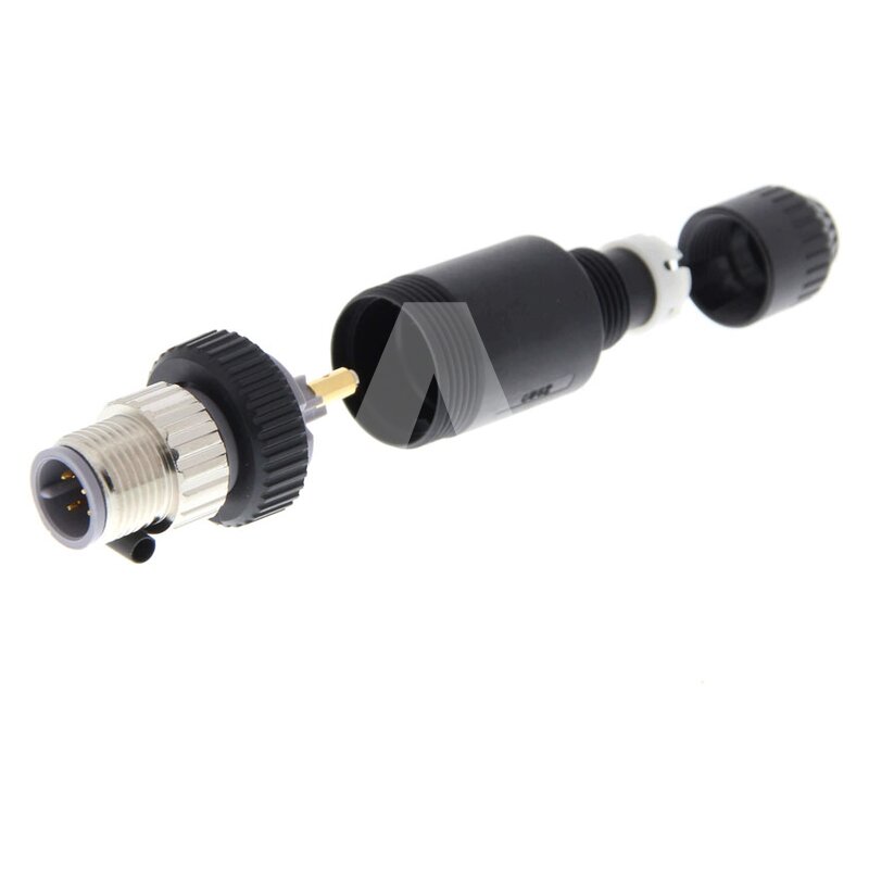 Złącze do montażu w terenie, z wtykiem prostym M12 (5-polowy, męski), do kabli o średnicy 5-6 mm, XS2G-D5S1