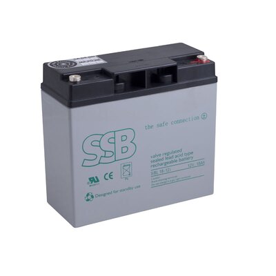 Akumulator AGM 18 Ah/12 V DC, SBL 18-12i