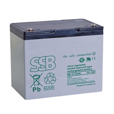 Akumulator AGM 70 Ah/12 V DC, SBL 70-12i(sh)