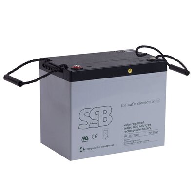 Akumulator AGM 75 Ah/12 V DC, SBL 75-12i(sh)