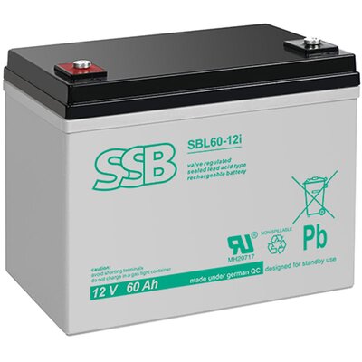 Akumulator AGM 60 Ah/12 V DC, SBL 60-12i(sh)