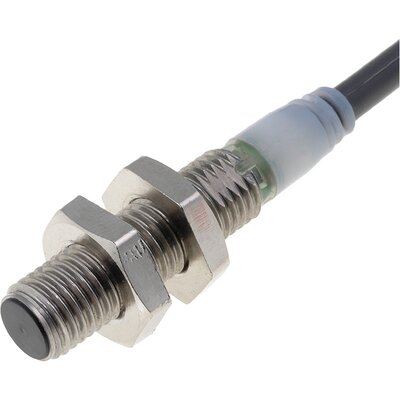 Czujnik indukcyjny zbliżeniowy, stal nierdzewna, średnica czujnika 8 mm, 10..32 V DC, E2A-S08KS01-WP-B2 2M