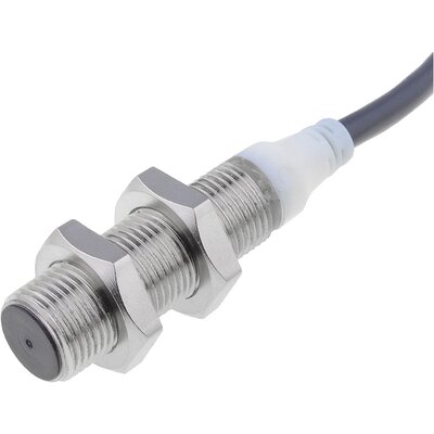 Czujnik indukcyjny zbliżeniowy, stal nierdzewna, średnica czujnika 12 mm, 10..32 V DC, E2A-S12KS04-WP-C1 2M