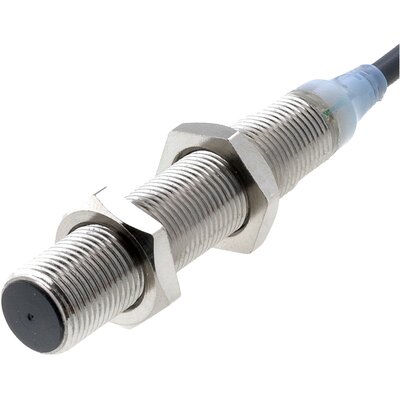 Czujnik indukcyjny zbliżeniowy, stal nierdzewna, średnica czujnika 12 mm, 10..32 V DC, E2A-S12LS04-WP-B1 2M