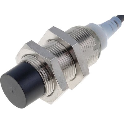 Czujnik indukcyjny zbliżeniowy, stal nierdzewna, średnica czujnika 18 mm, 10..32 V DC, E2A-S18KN16-WP-B1 2M