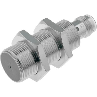 Czujnik indukcyjny zbliżeniowy, stal nierdzewna, średnica czujnika 18 mm, 10..32 V DC, E2A-S18KS08-M1-B1