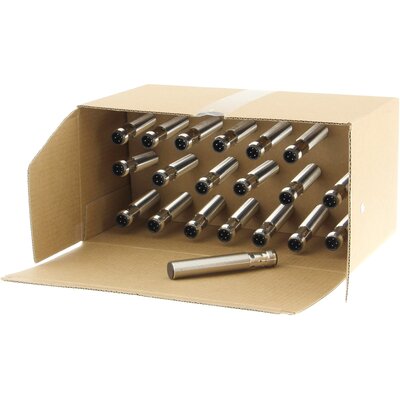 Opakowanie zbiorcze, niklowany mosiądz, średnica czujnika 18 mm, 12..24 V DC, E2B-M12LS04-M1-B1-20