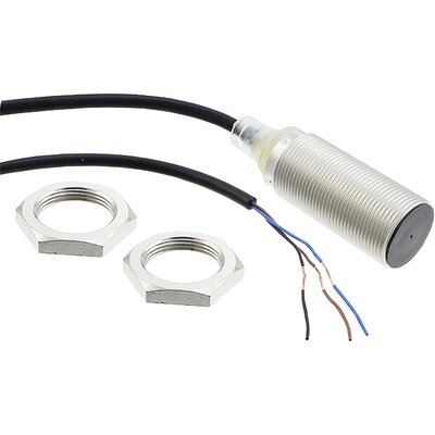 Czujnik indukcyjny zbliżeniowy, niklowany mosiądz, średnica czujnika 18 mm, 10..30 V DC, E2B-M18KS08-WP-B1 5M