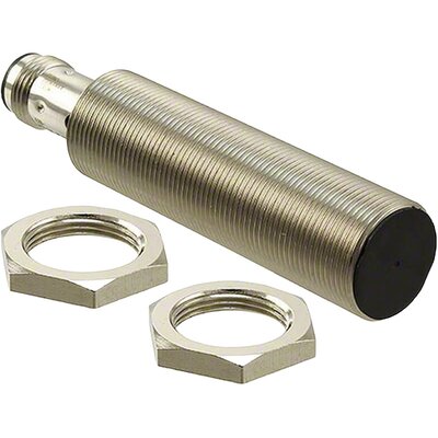 Czujnik indukcyjny zbliżeniowy, niklowany mosiądz, średnica czujnika 18 mm, 10..30 V DC, E2B-M18LS08-M1-C2