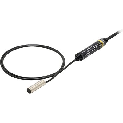 Czujnik indukcyjny zbliżeniowy, mosiądz, średnica czujnika 5,4 mm, 10..30 V DC, E2EC-C1R5D2 2M