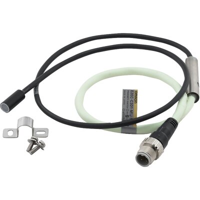 Czujnik indukcyjny zbliżeniowy, mosiądz, średnica czujnika 8 mm, 10..30 V DC, E2EC-C3D1-M1J-1