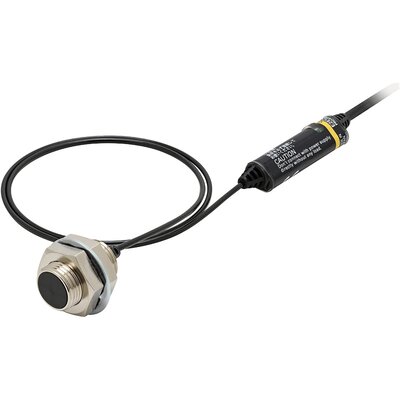 Czujnik indukcyjny zbliżeniowy, mosiądz, średnica czujnika 12 mm, 10..30 V DC, E2EC-X4D2 2M