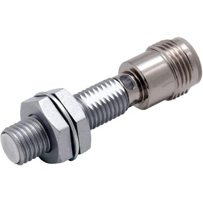 Czujnik indukcyjny zbliżeniowy, mosiądz pokryty PTFE, średnica czujnika 8 mm, 10..30 V DC, E2EQ-X2C18-M1