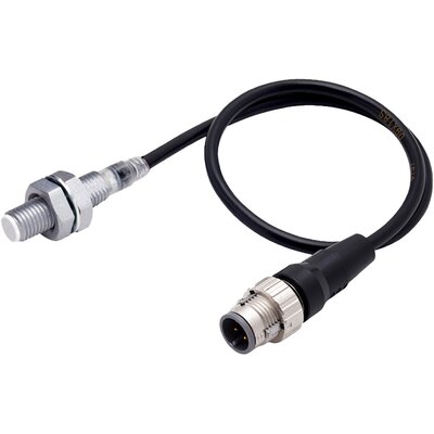 Czujnik indukcyjny zbliżeniowy, mosiądz pokryty PTFE, średnica czujnika 8 mm, 10..30 V DC, E2EQ-X3B1T8-M1TJ 0.3M