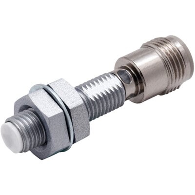 Czujnik indukcyjny zbliżeniowy, mosiądz pokryty PTFE, średnica czujnika 8 mm, 10..30 V DC, E2EQ-X3C18-M1