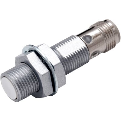 Czujnik indukcyjny zbliżeniowy, mosiądz pokryty PTFE, średnica czujnika 12 mm, 10..30 V DC, E2EQ-X4C112-M1