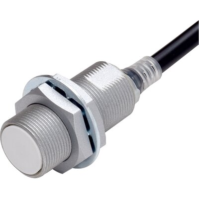 Czujnik indukcyjny zbliżeniowy, mosiądz pokryty PTFE, średnica czujnika 18 mm, 10..30 V DC, E2EQ-X8C118 2M