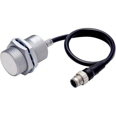 Czujnik indukcyjny zbliżeniowy, mosiądz pokryty PTFE, średnica czujnika 30 mm, 10..30 V DC, E2EQ-X15B1T30-M1TJ 0.3M
