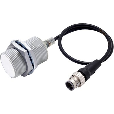 Czujnik indukcyjny zbliżeniowy, mosiądz pokryty PTFE, średnica czujnika 30 mm, 10..30 V DC, E2EQ-X15D130-M1TJ-T 0.3M
