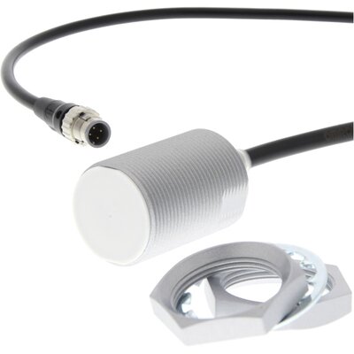 Czujnik indukcyjny zbliżeniowy, mosiądz pokryty PTFE, średnica czujnika 30 mm, 10..30 V DC, E2EQ-X20D130-M1TGJ-T 0.3M