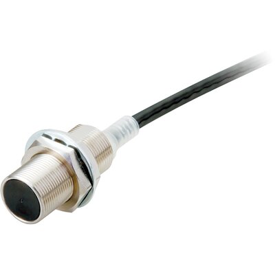 Czujnik indukcyjny zbliżeniowy, niklowany mosiądz, średnica czujnika 18 mm, 10..30 V DC, E2ER-X7D1 5M
