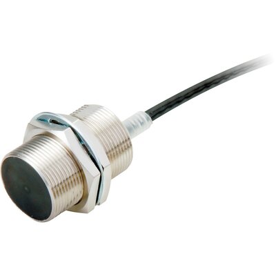 Czujnik indukcyjny zbliżeniowy, niklowany mosiądz, średnica czujnika 30 mm, 10..30 V DC, E2ER-X10D1 2M