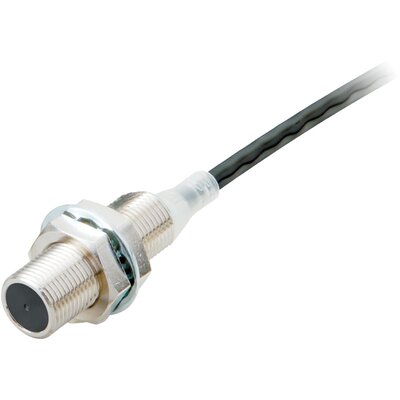 Czujnik indukcyjny zbliżeniowy, niklowany mosiądz, średnica czujnika 12 mm, 10..30 V DC, E2ERZ-X2D2 5M