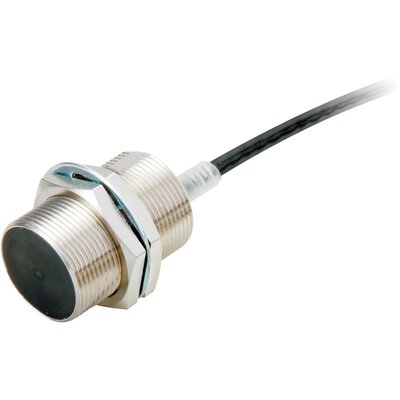 Czujnik indukcyjny zbliżeniowy, niklowany mosiądz, średnica czujnika 30 mm, 10..30 V DC, E2ERZ-X8D1 2M