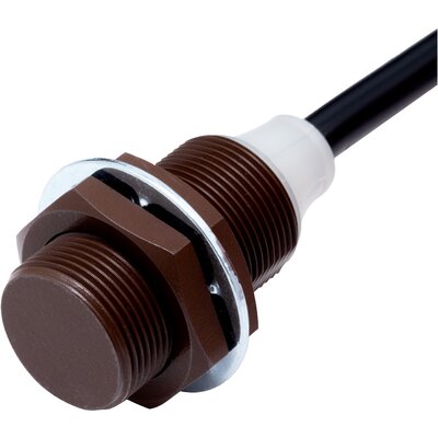 Czujnik indukcyjny zbliżeniowy, stal nierdzewna, średnica czujnika 18 mm, 10..30 V DC, E2EW-QX7D118 2M