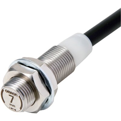 Czujnik indukcyjny zbliżeniowy, stal nierdzewna, średnica czujnika 12 mm, 10..30 V DC, E2EW-X7C112 2M